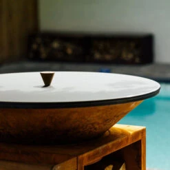 Couvercle OFYR 100 Cm Noir -Le Brasero Magique Boutique couvercle ofyr 100cm noir 3