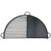 Demi-grille Plancha Pour Braséro Firepits 80 Cm -Le Brasero Magique Boutique demi grille plancha pour brasero firepits 80 cm
