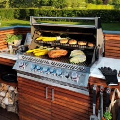 Napoleon Barbecue Gaz Encastrable Napoléon Prestige Pro 665 Inox 5 Brûleurs + 1 Rôtissoire -Le Brasero Magique Boutique encastrable napoleon infrarouge inox pro 665 2