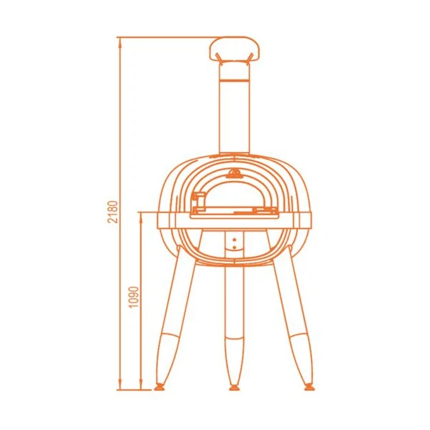 Four à Pizza Bois Grand-Mère ALFRED 5 Four à Pizza Bois Grand-Mère ALFRED – Image 3