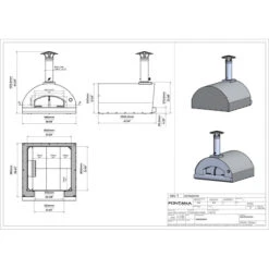Four à Pizza à Bois Fontana Margherita Inox 9 Four à Pizza à Bois Fontana Margherita Inox -Le Brasero Magique Boutique four a pizza bois a poser fontana margherita inox 2