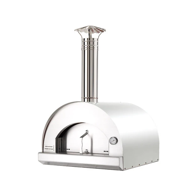 Four à Pizza à Bois Fontana Margherita Inox 3 Four à Pizza à Bois Fontana Margherita Inox