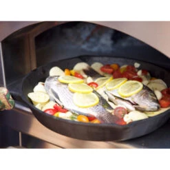 Four à Pizza à Bois Fontana Mangiafuoco Inox -Le Brasero Magique Boutique four a pizza mangiafuoco a poser inox 5