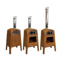 Four à Pizza Masuria Nexo Stove Corten -Le Brasero Magique Boutique four a pizza masuria nexo stove corten 4