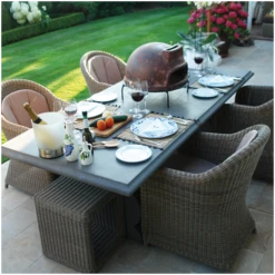 Four A Pizza Portable Mexico Trade Center Toscan 52 Cm Marron -Le Brasero Magique Boutique four a pizza toscan 52cm marron sur base 2