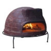 Four à Pizza Portable Mexico Trade Center Venise 52 Cm Marron -Le Brasero Magique Boutique four a pizza venise 52cm marron sur base