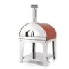 Four à Pizza à Bois Fontana Marinara Rouge Sur Chariot 2 Four à Pizza à Bois Fontana Marinara Rouge Sur Chariot -Le Brasero Magique Boutique four fontana marinara red sur chariot