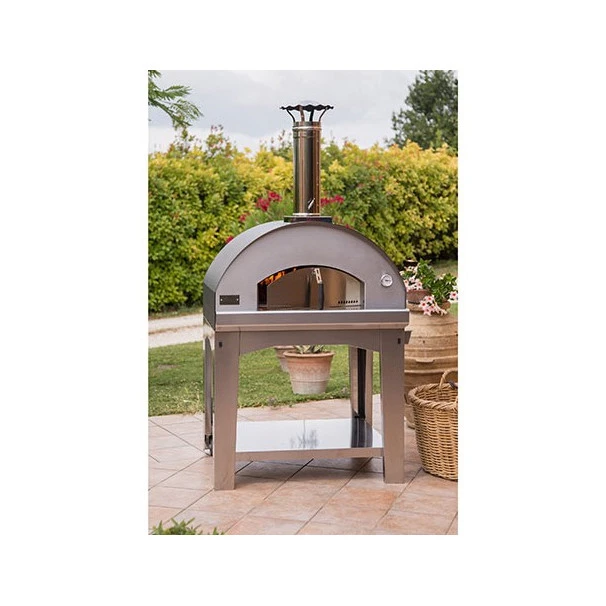 Four à Pizza à Bois Fontana Mangiafuoco Anthracite Sur Chariot 10 Four à Pizza à Bois Fontana Mangiafuoco Anthracite Sur Chariot – Image 8