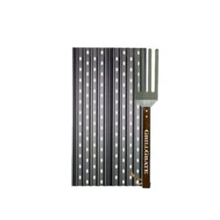 Grille GrillGrate 50 Cm Pour Barbecue Charbon 9 Grille GrillGrate 50 Cm Pour Barbecue Charbon -Le Brasero Magique Boutique grille de cuisson barbecue charbon grandhall 50x1334 cm x2 aluminium 1