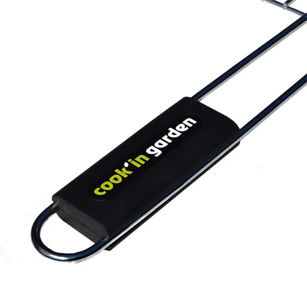 Grille Double Rectangulaire Cook'in Garden 60x40 Acier Chromé 4 Grille Double Rectangulaire Cook'in Garden 60x40 Acier Chromé – Image 2