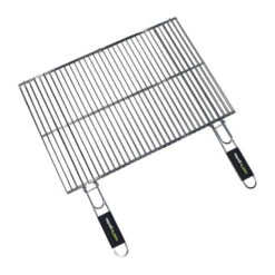 Grille Double Rectangulaire Cook'in Garden 60x40 Acier Chromé