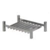 Grille Porte-bûches Sur Pieds Moderne 51 X 34 Cm 2 Grille Porte-bûches Sur Pieds Moderne 51 X 34 Cm -Le Brasero Magique Boutique grille foyere simple 51 x 34 cm