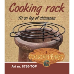 Grille Haute Pour Cheminée Mexicaine Mexico Trade Center Jumbo 113 Cm