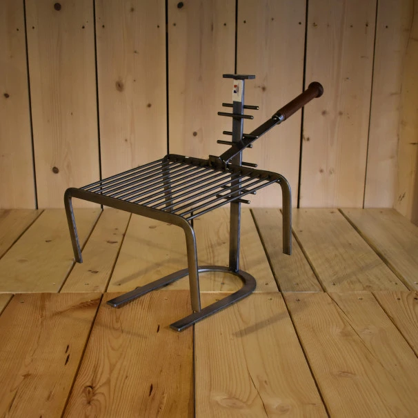 Ensemble Grille Barbecue De Cheminée Forge De Rodez - 14 Barres - Manches Amovibles 10 Ensemble Grille Barbecue De Cheminée Forge De Rodez - 14 Barres - Manches Amovibles – Image 8