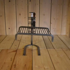 Ensemble Grille Barbecue De Cheminée Forge De Rodez - 16 Barres - Manches Fixes -Le Brasero Magique Boutique grilloir 16 barres manche fixe sur pied fer a cheval 5