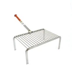 Grille Barbecue Cheminée Sur Pieds Forge De Rodez 18 Barres Acier