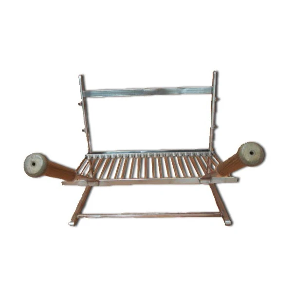 Ensemble Grille Barbecue De Cheminée Forge De Rodez 3 étages 70 Cm 4 Ensemble Grille Barbecue De Cheminée Forge De Rodez 3 étages 70 Cm – Image 2