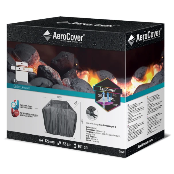 Aerocover Housse Barbecue Gaz 126 X 52 H 101 Cm 4 Aerocover Housse Barbecue Gaz 126 X 52 H 101 Cm â Image 2