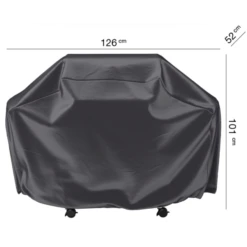 Aerocover Housse Barbecue Gaz 126 X 52 H 101 Cm