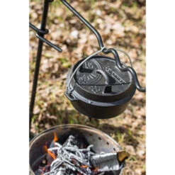 Marmite Petromax 1.6L En Fonte Avec Pieds -Le Brasero Magique Boutique marmite en fonte petromax 16l avec pieds 2