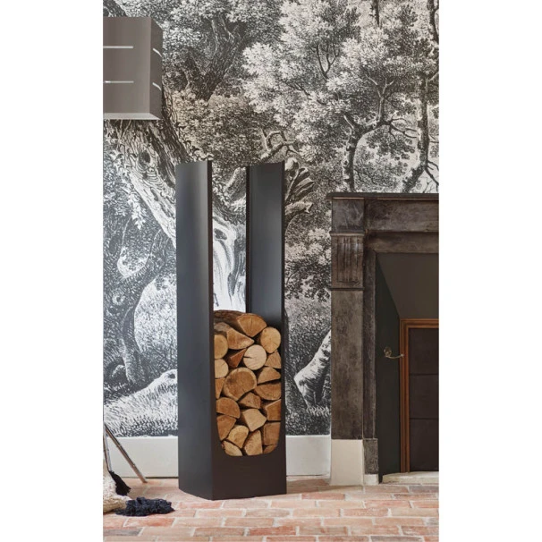 Mur De Bûches Otero Noir DixNeuf 3 Mur De Bûches Otero Noir DixNeuf