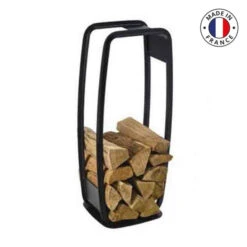 Porte Bûches Jeroboam Noir