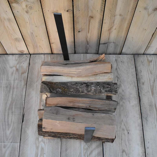 Équerre Range Bûches Forge De Rodez 1 M 11 Équerre Range Bûches Forge De Rodez 1 M – Image 9
