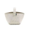 Sac à Bûches Hey Sign Marbre 06 5mm Feutre -Le Brasero Magique Boutique panier en feutre marbre 06 5mm