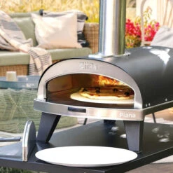 Pierre à Pizza Ziipa Ronde Ø33 Cm -Le Brasero Magique Boutique pierre a pizza ziipa ronde d32cm 4