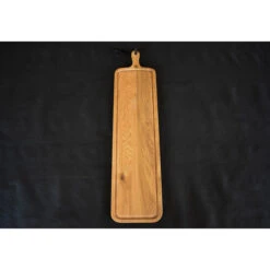Planche à Découper Avec Rigole En Chêne Massif 19 X 70 Cm -Le Brasero Magique Boutique planche a decouper dutchdeluxes 19 x 70 cm 1