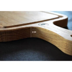 Planche à Découper Avec Rigole En Chêne Massif 19 X 70 Cm -Le Brasero Magique Boutique planche a decouper dutchdeluxes 19 x 70 cm 4