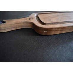 Planche à Découper Avec Rigole En Noyer 12 X 70 Cm -Le Brasero Magique Boutique planche a decouper dutchdeluxes stripe en noyer 12 x 70cm 3