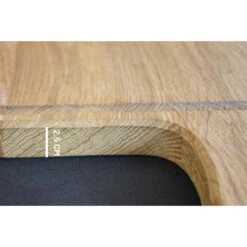 Planche à Découper Avec Rigole En Chêne Massif 34 X 78 Cm -Le Brasero Magique Boutique planche a decouper dutchdeluxes xl rectangular en chene 34 x 78 cm 2