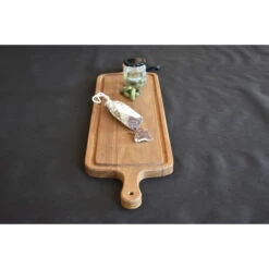 Planche à Découper Avec Rigole En Chêne Massif 19 X 78 Cm -Le Brasero Magique Boutique planche a decouper dutchdeluxes xl slim fit en chene 19 x 78 cm 3