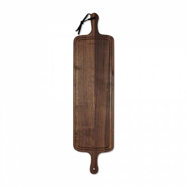 Planche à Découper Avec Rigole En Noyer 19 X 78 Cm 5 Planche à Découper Avec Rigole En Noyer 19 X 78 Cm – Image 3