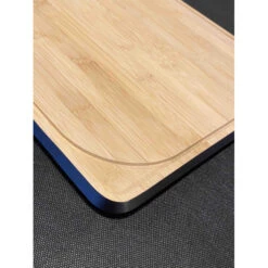 Planche à Découper Avec Rigole En Bambou 50 X 40 Cm 9 Planche à Découper Avec Rigole En Bambou 50 X 40 Cm -Le Brasero Magique Boutique planche a decouper l noir 3