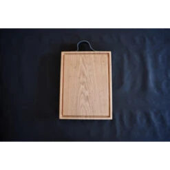 Planche à Découper Avec Rigole En Chêne Massif 40 X 30 Cm -Le Brasero Magique Boutique planche a decouper laura living chopping board a rigole taille m 1