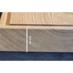 Planche à Découper Avec Rigole En Chêne Massif 40 X 30 Cm -Le Brasero Magique Boutique planche a decouper laura living chopping board a rigole taille m 2