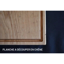 Planche à Découper Avec Rigole En Chêne Massif 40 X 30 Cm -Le Brasero Magique Boutique planche a decouper laura living chopping board a rigole taille m 3