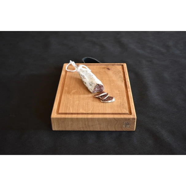 Planche à Découper Avec Rigole En Chêne Massif 35 X 25 Cm 8 Planche à Découper Avec Rigole En Chêne Massif 35 X 25 Cm – Image 6