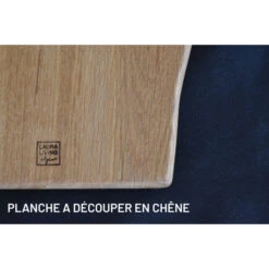 Planche à Découper En Chêne Massif 54 X 25 Cm -Le Brasero Magique Boutique planche a decouper laura living robuste taille l 54 cm 3