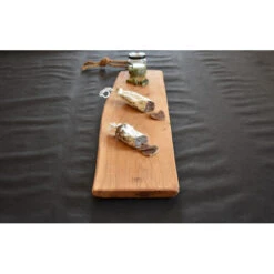 Planche à Tapas En Chêne Massif 95 X 19 Cm -Le Brasero Magique Boutique planche a decouper laura living tapas taille l 95 cm 4