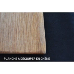 Planche à Découper En Chêne Massif 65 X 12 Cm -Le Brasero Magique Boutique planche a decouper laura living tapas taille m 65 cm 2
