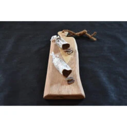 Planche à Découper En Chêne Massif 65 X 12 Cm -Le Brasero Magique Boutique planche a decouper laura living tapas taille m 65 cm 3