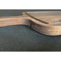 Planche à Découper Avec Rigole En Noyer 19 X 70 Cm -Le Brasero Magique Boutique planche a decouper noyer massif 19x70 xl slim 4