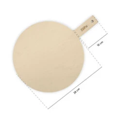 Planche à Découper Ziipa En Bois -Le Brasero Magique Boutique planche a decouper pizza ziipa ronde en bois 2