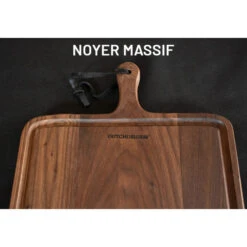 Planche à Découper Avec Rigole En Noyer 34 X 78 Cm 12 Planche à Découper Avec Rigole En Noyer 34 X 78 Cm -Le Brasero Magique Boutique planche a decouper solid noyer massif 34x78 xl rectangular 2