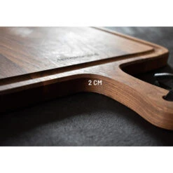 Planche à Découper Avec Rigole En Noyer 34 X 78 Cm 13 Planche à Découper Avec Rigole En Noyer 34 X 78 Cm -Le Brasero Magique Boutique planche a decouper solid noyer massif 34x78 xl rectangular 3