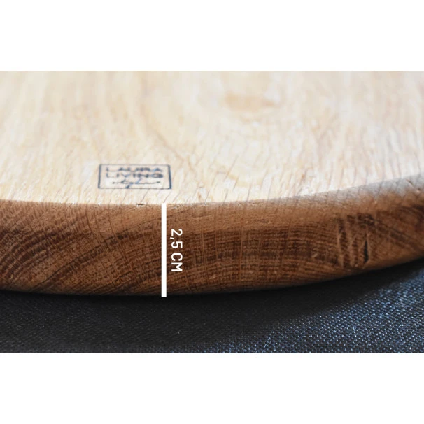 Planche à Pizza En Chêne Massif 30 Cm 6 Planche à Pizza En Chêne Massif 30 Cm – Image 4