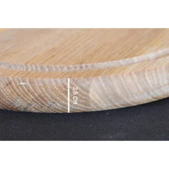 Planche à Pizza Avec Rigole En Chêne 25cm 13 Planche à Pizza Avec Rigole En Chêne 25cm -Le Brasero Magique Boutique planche a pizza wood4 epais dia 25cm avec rigole 3